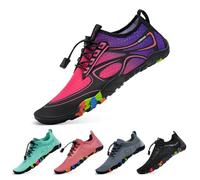 WateLves Scarpe da bagno da Donna e uomo, ad asciugatura rapida e ad asciugatura rapida, per immersioni, Surf, Sport acquatici, escursioni, Yoga, Tutti i giorni, 36-48 EU, Rosa/Lilla., 40 EU