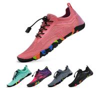 WateLves Scarpe da bagno da Donna e uomo, ad asciugatura rapida e ad asciugatura rapida, per immersioni, Surf, Sport acquatici, escursioni, Yoga, Tutti i giorni, 36-48 EU, Colore: Rosa., 40 EU