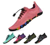 WateLves Scarpe da bagno da Donna e uomo, ad asciugatura rapida e ad asciugatura rapida, per immersioni, Surf, Sport acquatici, escursioni, Yoga, Tutti i giorni, 36-48 EU, Colore: Rosa., 37 EU
