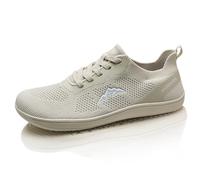 WateLves Zapatos anchos descalzos para mujer, zapatos descalzos para hombre, minimalistas, ligeros, transpirables, para caminar, zapatillas de fitness, beige, 41 EU