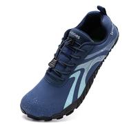 WateLves Zapatos descalzos para mujer, zapatos descalzos para hombre, minimalistas, ligeros, transpirables, para caminar, Azul Clásico, 39 EU