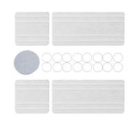 Water Absorbing Stone - 16 x 8 cm & 8 x 8 cm Multi-Size Set, High-Temp Resistant Water Absorbing Stone Tray | Moisture Control Sink Mat Coaster Soap Sponge Holder For Kitchen Bathroom