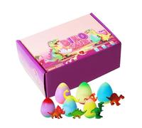 Water Activated Dinosaur Hatching Eggs - 6 Pieces Hatching Toys | Holiday Basket Stuffers | 24 Pcs Dinosaur Easter Eggs That Hatch In Water For Boys Girls Classroom Playdates Summer Camp Playroom