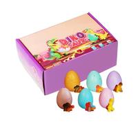 Water Activated Dinosaurio Hatching Eggs - 6 piezas Hatching Toys | Holiday Basket Stuffers | 24 piezas Dinosaur Easter Eggs That Hatch In Water For Boys Girls Classroom Playdates Summer Camp Playroom