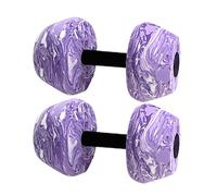Water Aerobics Dumbbells, 2-Piece Aquatic Fitness Set | High-Density Foam Buoyancy Tools | Non-Slip Grip Design | Ideal For Pool Exercise | Low Physical Training | Durable Aquatic Eq