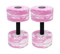 Water Aerobics Foam Dumbbell Set - Premium High-Buoyancy Aquatic Exercise Barells | Heavy-Duty Non-Absorbent Pool Fitness Equipment For Vacation Travel, Holiday, Aqua Jogging Workoutc
