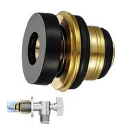 Water Angle Valve - Leak Proof Plumbing Accessory, Faucet Washer Replacement | Durable Brass Rubber Sealing Component, Home Bathroom Repair Tool for Plumber Handyman Installer DIY Maintenance Fixture