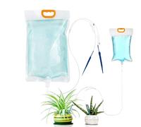 Water Bags for Plants, 3.5L Drip Irrigation System, PE Automatic Slow Release Watering Device, Reusable and Durable, ideal para plantas con macetas, interiores, patios, balcony, jardín al aire libre