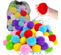 Water Balls for Pool 100 Pieces Reusable Interactive Balloons Toy