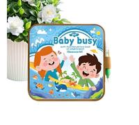 Water Book - Repeatable Sketching Pages, Clean Art Design, Fine Motor Skill Builder, Instructive Creativity Gadget, Junior Children Students Commute Outing, Simple to Carry