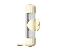 Water Bottle Bird Drinker - 200ml Automatic Cage Feeder, Transparent Hydration Dispenser | Durable Parakeet Accessory, Easy Install Aviary Supply, Clear Container, Portable Fountain, Pet Bird Care