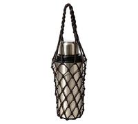 Water Bottle Carrier Bag - Gancho Cup Holder, Mesh Drink Sleeve Strap, Negro , Se référer au descriptif, Consulte la descripción