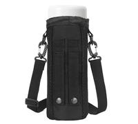 Water Bottle Carrier Bag - Water Bottle Carrier | Bottle Carrier with Strap | Drawstring Open Water Bottle Bag | Portable Hydration Carrier with Adjustable Shoulder Strap for Running Outdoor Activiti