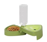 Water Bottle Cat Bowl, Puppy Food Water Container, Small Dog Water and Food Bowl, Pets Water Dispenser and Removable Food Bowl for Small Medium Size Dogs Cats