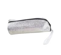 Water Bottle Cover, Thermal Pouch Sleeve, Aluminum Foil Insulator, Lightweight Carrier Bag, Heat Retention Design, Ideal for Camping, Kitchen, Sports, Travel, Beach, Biking, 3.35x3.35x9.84 Inches