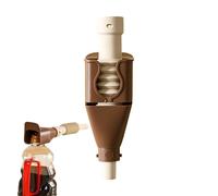 Water Bottle Filling Funnel - Transfer Aid for Cooking Preparation Needs | 6x6x26cm PP Construction with Extendable Design, Liquid Pouring Accessory for Chefs Renters Restaurant Picnic