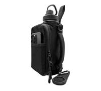 Water Bottle Holder, Magnetic Strap Carrier, Sling Pocket Pouch, Hands Free Bottle Bag with Strong Magnets for Gym, Camping, Travel, Outdoor, Cycling, Walking, Workout, 7.87x4.33x1.38 Inches