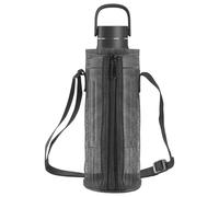 Water Bottle Holder with Strap, Bottle Pouch Carrier, Adjustable Lightweight Sling, Portable Drink Storage Bag for Gym Walking Men Travel Hiking Cycling Women Camping Hydration Use, 8.86x3.82x3.82 In