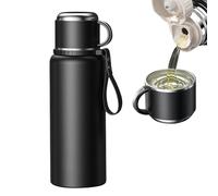 Water Bottle Insulated, Leak-Proof Stainless Steel Cup, Travel Mug with Double Wall Vacuum, Outdoor Hiking Camping Gear, Family Hydration Container, Portable Daily Car Commuting Drink Flask