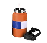 Water Bottle Insulated, Leakproof Stainless Steel Flask, Large 4L Portable Waters Bottle for Beach, School, Sports 5.91x13.39x4.69 inches, Camping, Outdoor Hiking, Travel, Cycling
