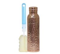 Water Bottle Insulated, Travel Tumbler, Big Capacity Leakproof Flask to Hydration for Fitness, Running, Camping, Gym, Travel, and Outdoor Activities, Gold, Platinum Silver, Advanced Copper, 620 ml
