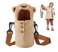 Water Bottle Sleeve, Bottle Carrier Bag, Insulated Bottle Sling, Water Bottle Carrier Bag Pouch Insulated Water Bottle Sleeve with Adjustable Shoulder Strap for Travel, Protection and Easy Carrying,