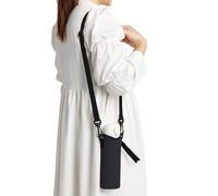 Water Bottle Sleeve - Insulated Cover for Bottles Tumblers | Neoprene Material with Easy Grip, Protects from Heat Cold and Condensation, Travel Friendly Design for Gym Office 3.35x3.35x9.45 in