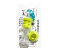 Water Bottle Spout Conversion Caps - ABS, Leak Proof Lid Adapter, Dustproof Straw Top | Reusable Bottle Cap Replacement, Beverage Container Attachment For School, Office, Hiking, Camping, Travel