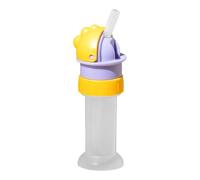 Water Bottle Spout - Reusable Spill Proof Detachable Lid With Straw | Water Bottle Toppers For Kids | Hydration Sports Office Cart Delivery Drink Juice Milk | 11.2x5x5cm PP 50g Ƒlip Top Adapter