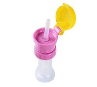 Water Bottle Straw Caps - Universal Portable Leak Proof Drinking Tool | Water Bottle Caps For Milk Juice | Travel Camping Outdoor Indoor Home Car Walking Nursery Park | 26cm PP Silicone 2 In 1 Twist O