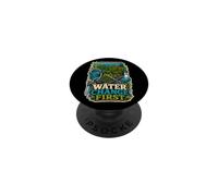 Water Change First Cuidado Acuario PopSockets PopGrip Adhesivo