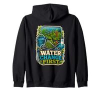 Water Change First Cuidado Acuario Sudadera con Capucha