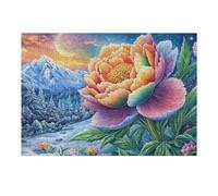 Water City Sunset Puzzle 300 Piezas EduGatoivo 3D Familiar Rompecabezas para Familia Desafío Intelectual DIY Creativo Decoración Hogar 300 PCS