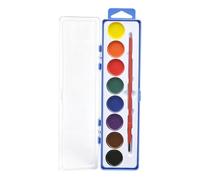 Water Colors Paint Adult Set 8-Color - Washable Painting Supplies Travel