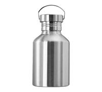 Water Cup With Handle And Lid - 2L 304 Stainless Steel Large Capacity Wide Mouth Drinking Bottle, Portable Insulated Travel Mug | Outdoor Sports Hiking Fishing Fitness Beverage Container For Men Women