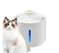 Water Dispenser Dogs, Smart Charging Kitten Watering Fountain, Automatic Pet Dish with Filter and Quiet Pump, Rechargeable Hydration System for Cats, Pets, Home, Floor, Corner
