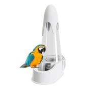 Water Dispenser for Birds, Cage Bird Water Dispenser Automatic, ABS Material, Pet Drinking Solution, Easy Installation, Habitat Decoration, for Small Medium Cockatiels Lovebirds, 1 pieza