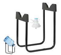 Water Dispenser Stand - 3-5 Gallon Water Bottle Stand and Dispenser | Non Leak Gallon Watêr Holder with Fast Flow Spout | Fits Non-Threaded Watêr Bottle Mouth with 55mm Diameter
