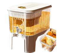 Water Dispensier - 3/5L Fridge Dispensier With Filter | Leakproof Juice Dispensser | Party Beverage For Hot Tea Coffee Milk Cider And Boiled Water, Juice, Fruit Beverages, Tea