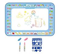 Water Doodle Mat, Kids Painting Writing Color Doodle Drawing Mat Toy, Learning Tablet Writing Board | Water Paint Mats For Group Play Classroom Preschool Kindergarten Daycare Homeschool