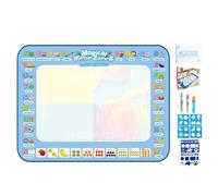 Water Doodle Mat, Writing Board Water Paint Mat, Easy to Use and Lightweight Reusable Learning Drawing Toy, Kids Doodle Board for Art Education Birthday Easter Holiday Stocking Stuffers