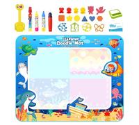 Water Drawing Mat, Reutilizable Water Drawing Mat, Large Kids Painting Mat, Toddler Water Writing Mat, Water Coloring Mat, Water Drawing Mat, Educational Water Drawing Mat, Large Water Painting