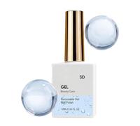 Water Drop Gel de Capa | 10ml Soak Off UV LED No Wipe Curado Rápido para Uñas | Water Drop Gel | para Manicura DIY, Hogar, Salón, Mujeres, Niñas, Principiantes, Técnicos, Práctica, Cuidado