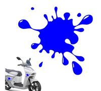 Water Drop Ink Reflective Car Sticker Paint Splatter Decal For Car Body | PET Reflective Paint Splatter Car Sticker; 15x13.8cm Funny Scratch And Ink Decal For Car Body.