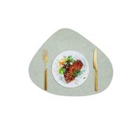 Water Droplet Shape Table Washable Placemats,Heat Resistant Wedge Pads, Waterproof Non-Slip Easy To Clean Place Mat para restaurantes(Color5,1 Pcs)