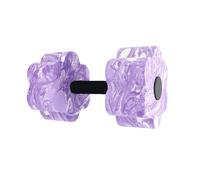 Water Dumbbell - Flower ShapeAquatic Exercise Dumbbell | Floating Pool Fitness Barbell | Swim Training Aid | Portable Exercising Tool Water Aerobics Yoga Strength Workout Equipment