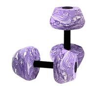 Water Dumbbells - 2 Pieces Waterproof High-Density EVA - Water Weights For Pool Exercise | For Women Men Outdoor Aquatic Gym Workout Fitness Sports Weight Loss