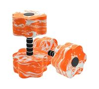 Water Dumbbells - Aquatic EVA Fitness Equipment, Buoyant Aerobic Barbells, Low- Training, Upper Body Muscle Toning, Pool Exercise Tool for Women Home Gym Workout Kids Men Training