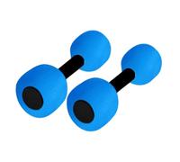 Water Dumbbells - Herramienta de alta densidad EVA para fitness, 2 piezas, Buoyant Resistances Equipment with Lightweight Float Blocks & Ergonomic Grip Bars for Adults Teen Family Friends Wife Pool