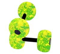 Water Dumbbells - Juego de 2 piezas de espuma EVA de alta densidad, 27 cm de largo, 220 g de longitud, para entrenamiento de fitness aeróbico para adultos, hombres, mujeres, niños, natación, correr